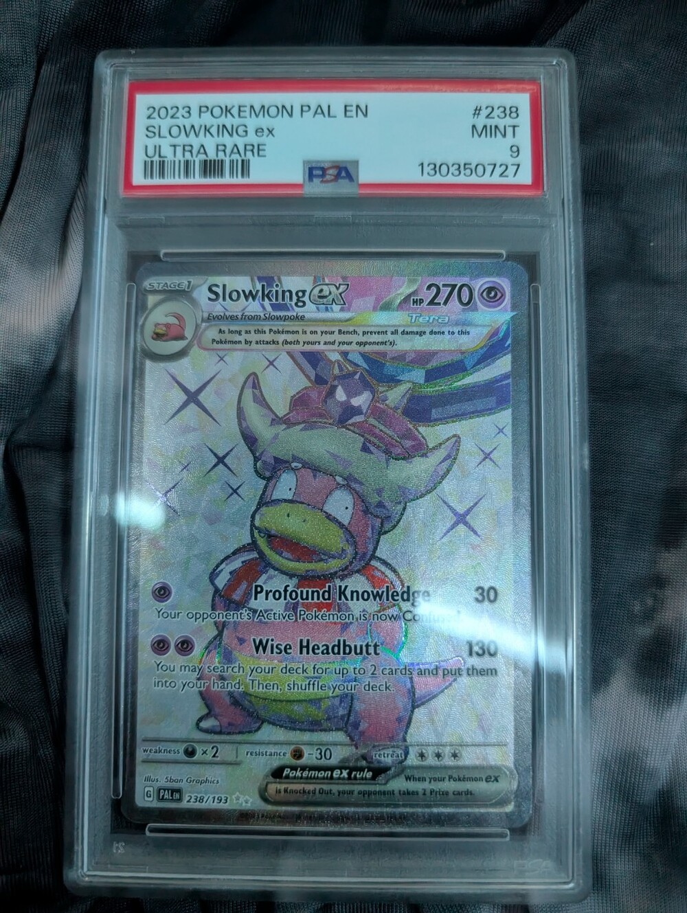 2023 POKEMON PAL ENSLOWKING exULTRA RARE#238 9 MINT